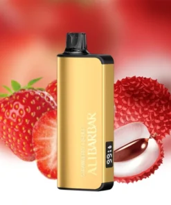 ALIBARBAR Ingot 9000 Strawberry Lychee Ice