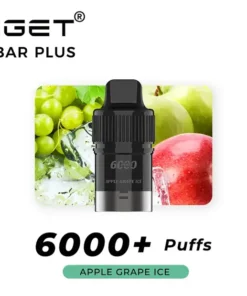IGET Bar Plus Pod 6000 Apple Grape Ice