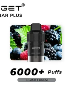 IGET Bar Plus Pod 6000 Black Forest