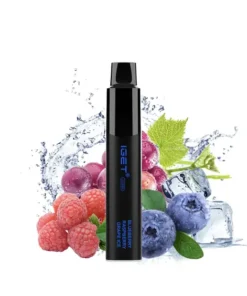 IGET Legend 4000 Blueberry Raspberry Grape Ice