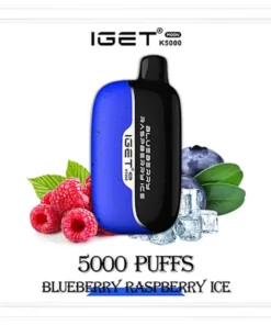 IGET Moon 5000 Blueberry Raspberry Ice