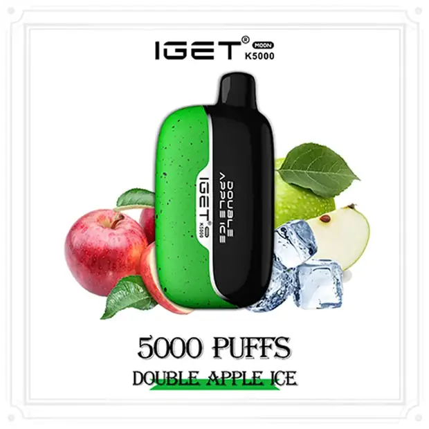 IGET Moon 5000 Double Apple Ice