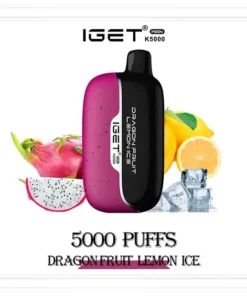 IGET Moon 5000 Dragon Fruit Lemon Ice