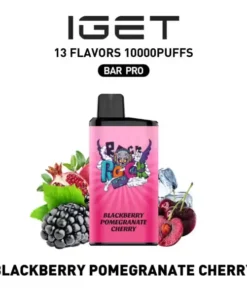 IGET Bar Pro 10000 Blackberry Pomegranate Cherry