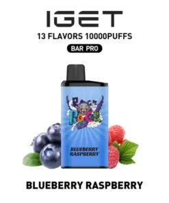 IGET Bar Pro 10000 Blueberry Raspberry