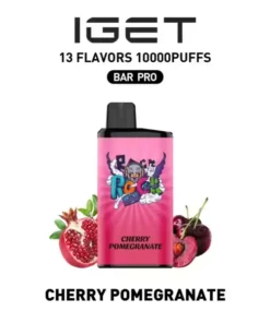 IGET Bar Pro 10000 Cherry Pomegranate