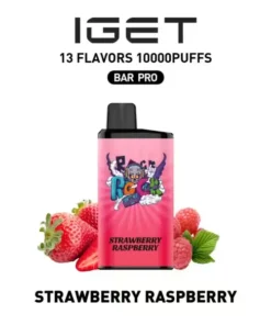 IGET Bar Pro 10000 Strawberry Raspberry