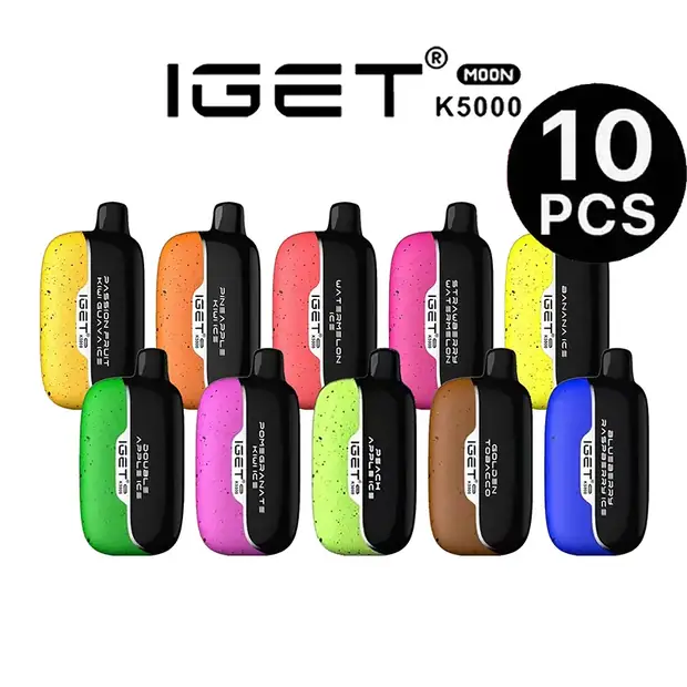 IGET Moon 5000 Mixed 10-Pack