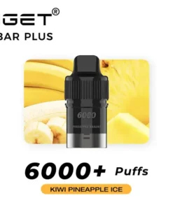 IGET Bar Plus Pod 6000 Kiwi Pineapple Ice