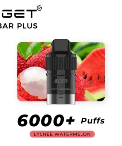 IGET Bar Plus Pod 6000 Lychee Watermelon