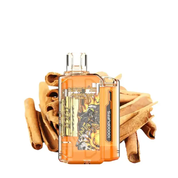 IGET Flare B10000 Orange Bark Tobacco