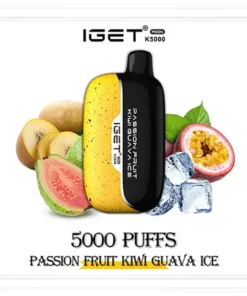 IGET Moon 5000 Passion Fruit Kiwi Guava Ice