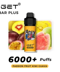 IGET Bar Plus Kit Passion Fruit Kiwi Guava