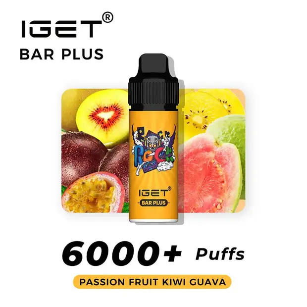 IGET Bar Plus Kit Passion Fruit Kiwi Guava