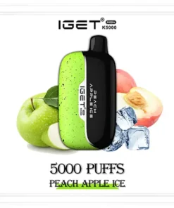 IGET Moon 5000 Peach Apple Ice