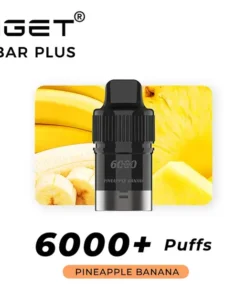 IGET Bar Plus Pod 6000 Pineapple Banana