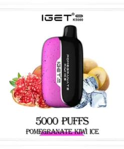IGET Moon 5000 Pomegranate Kiwi Ice
