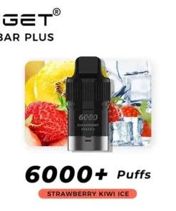 IGET Bar Plus Pod 6000 Strawberry Kiwi Ice